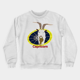 Zodiac sign of capricorn Crewneck Sweatshirt